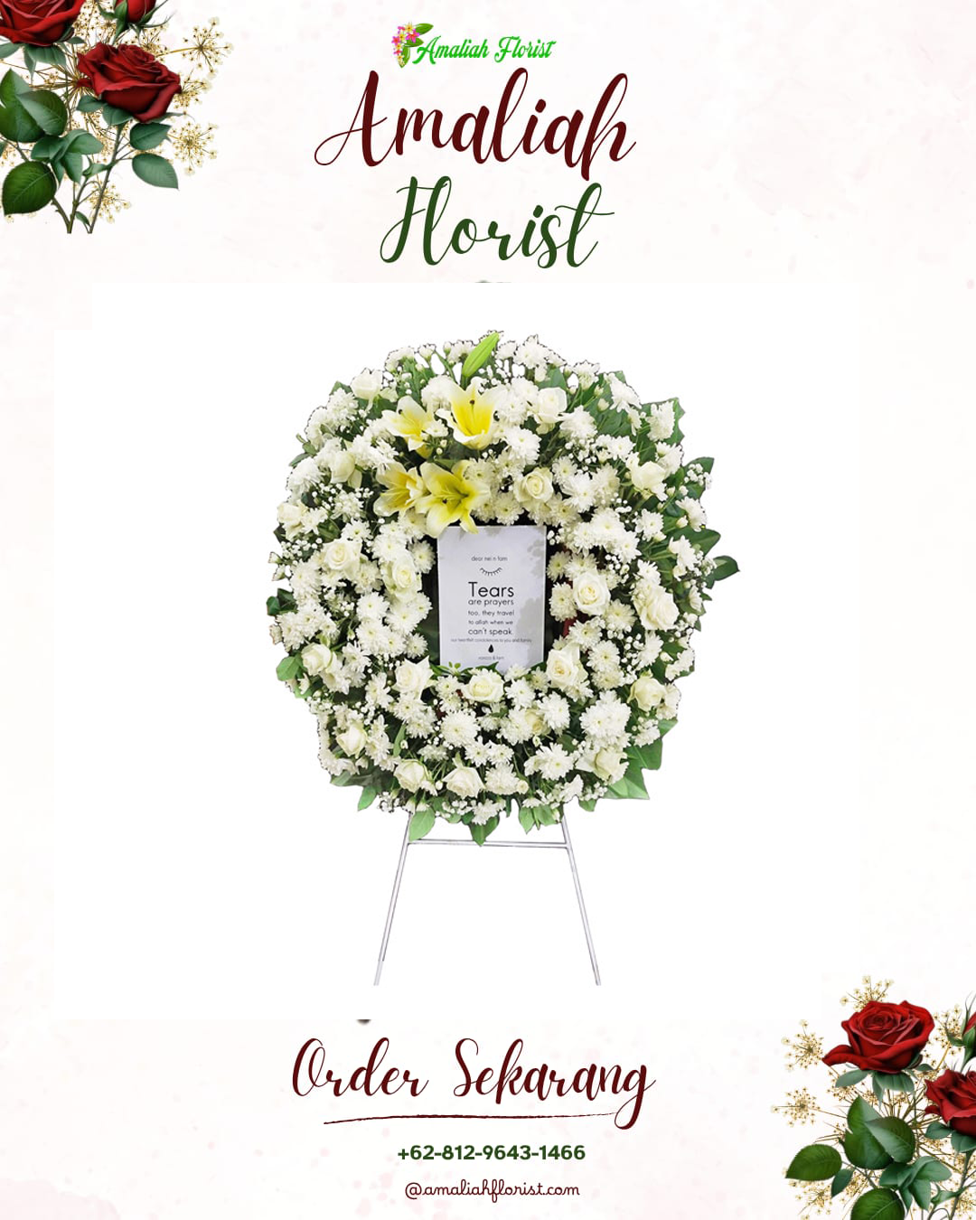 Krans Bunga Duka Tarub